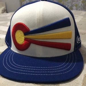 Aksels Colorado Ray SnapBack hat, one size